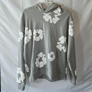 Denim Tears Men's Grey Hoodie